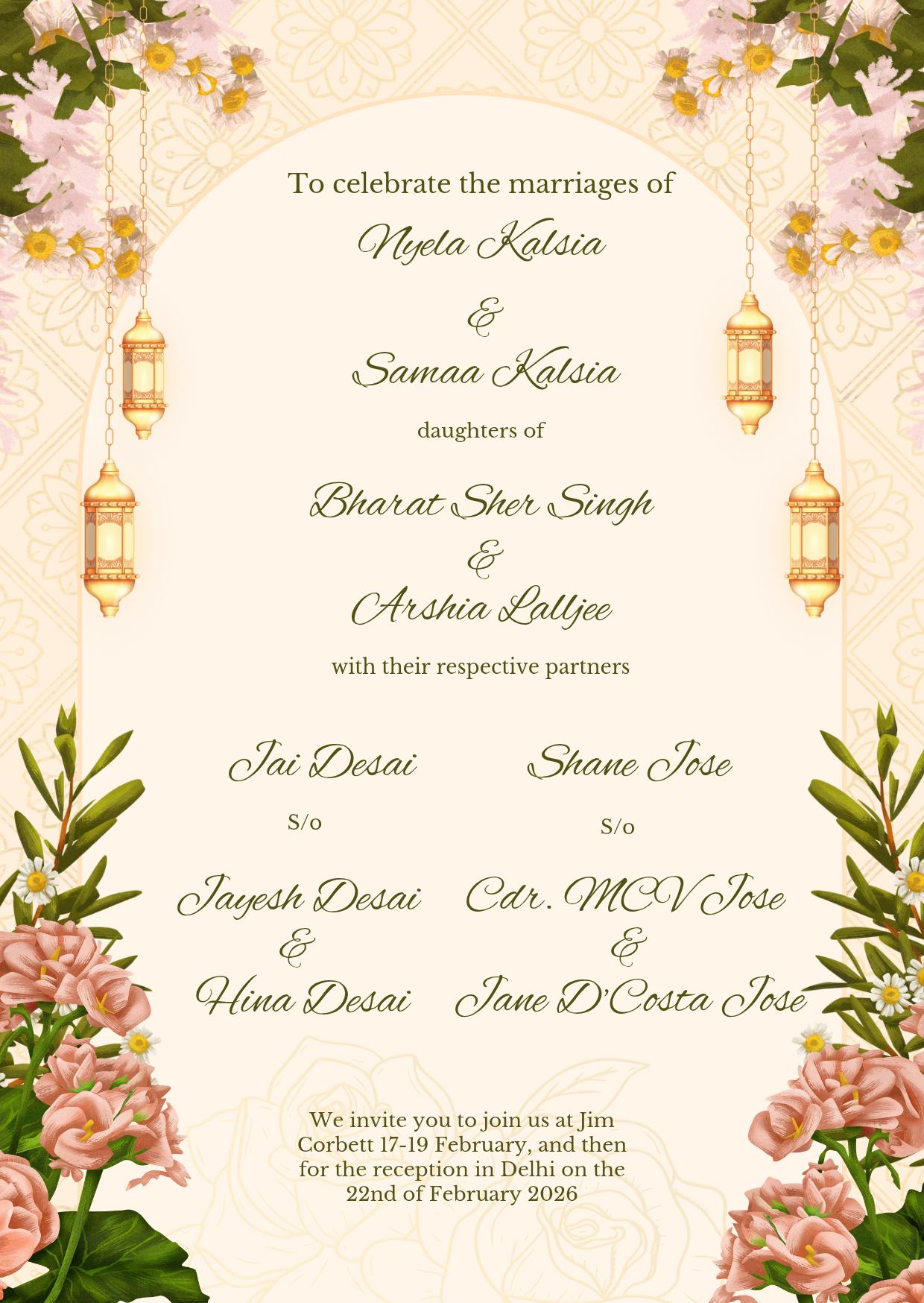 Wedding Invitation